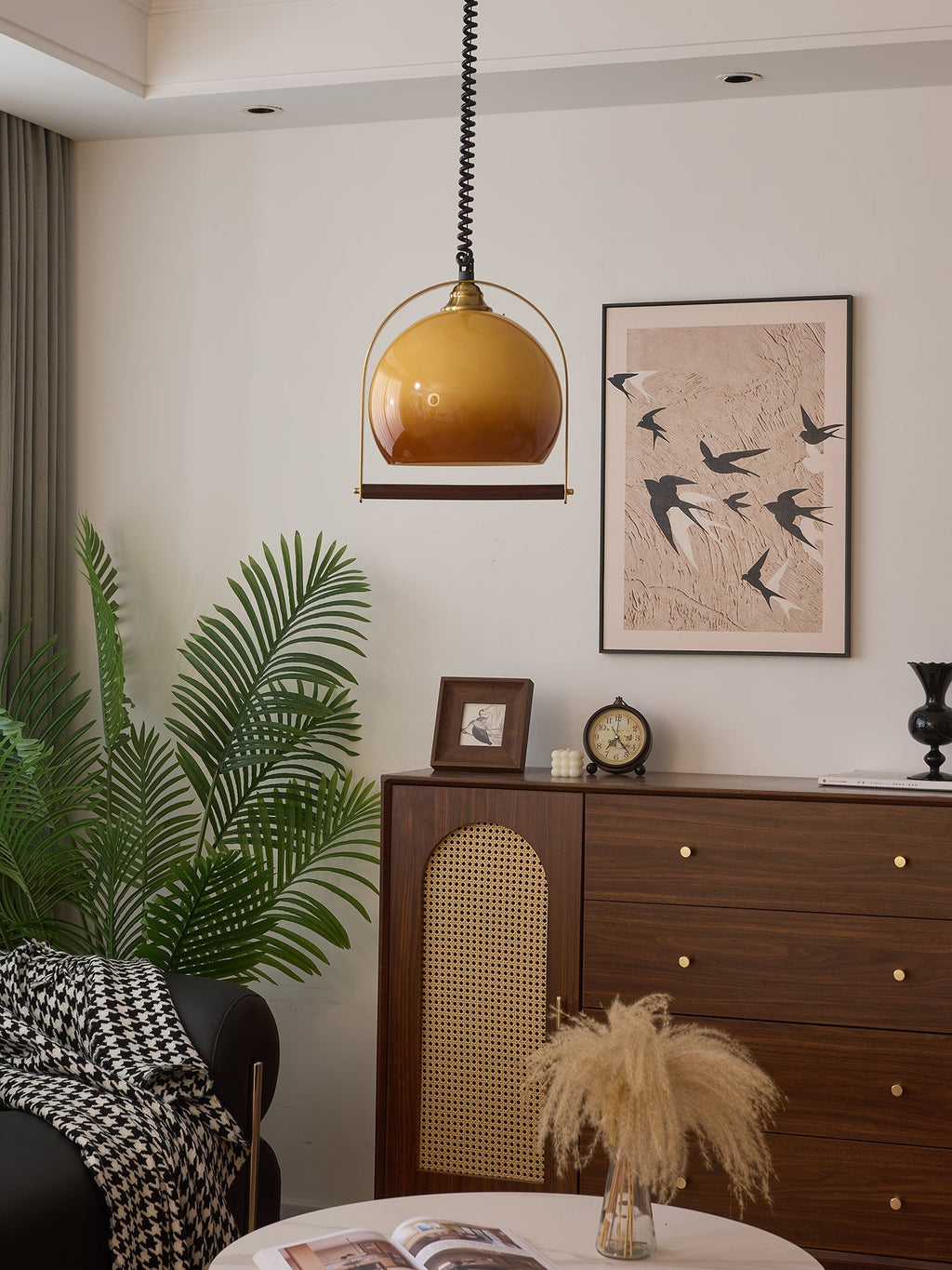 Osternera Glass Pendant Light-Moonnatur