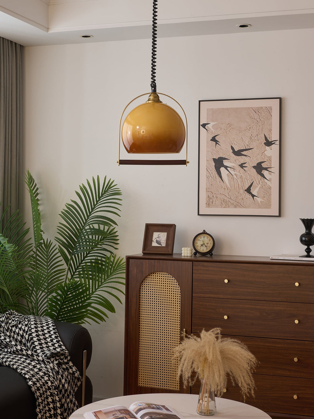 Osternera Glass Pendant Light-Moonnatur
