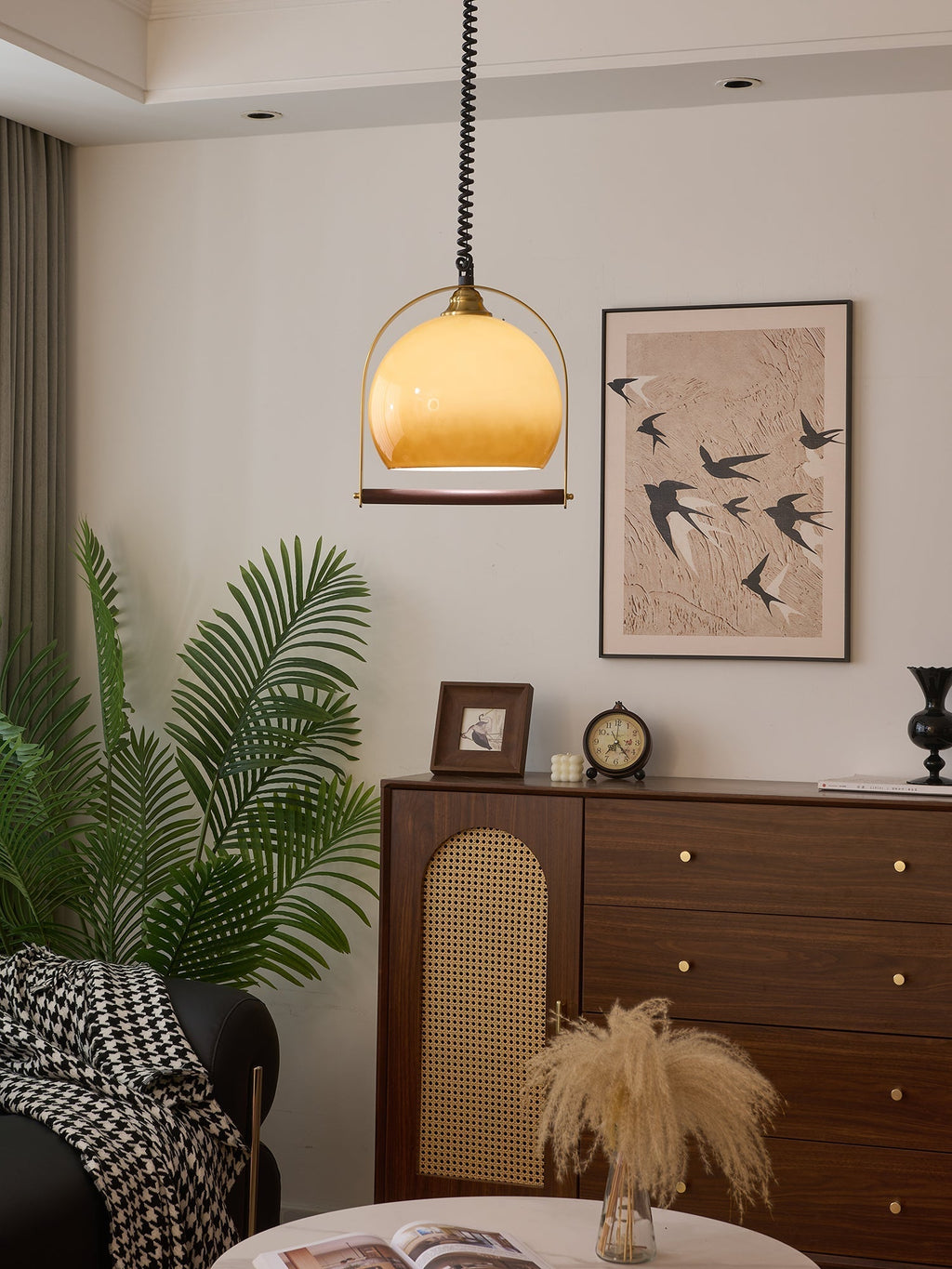 Osternera Glass Pendant Light-Moonnatur