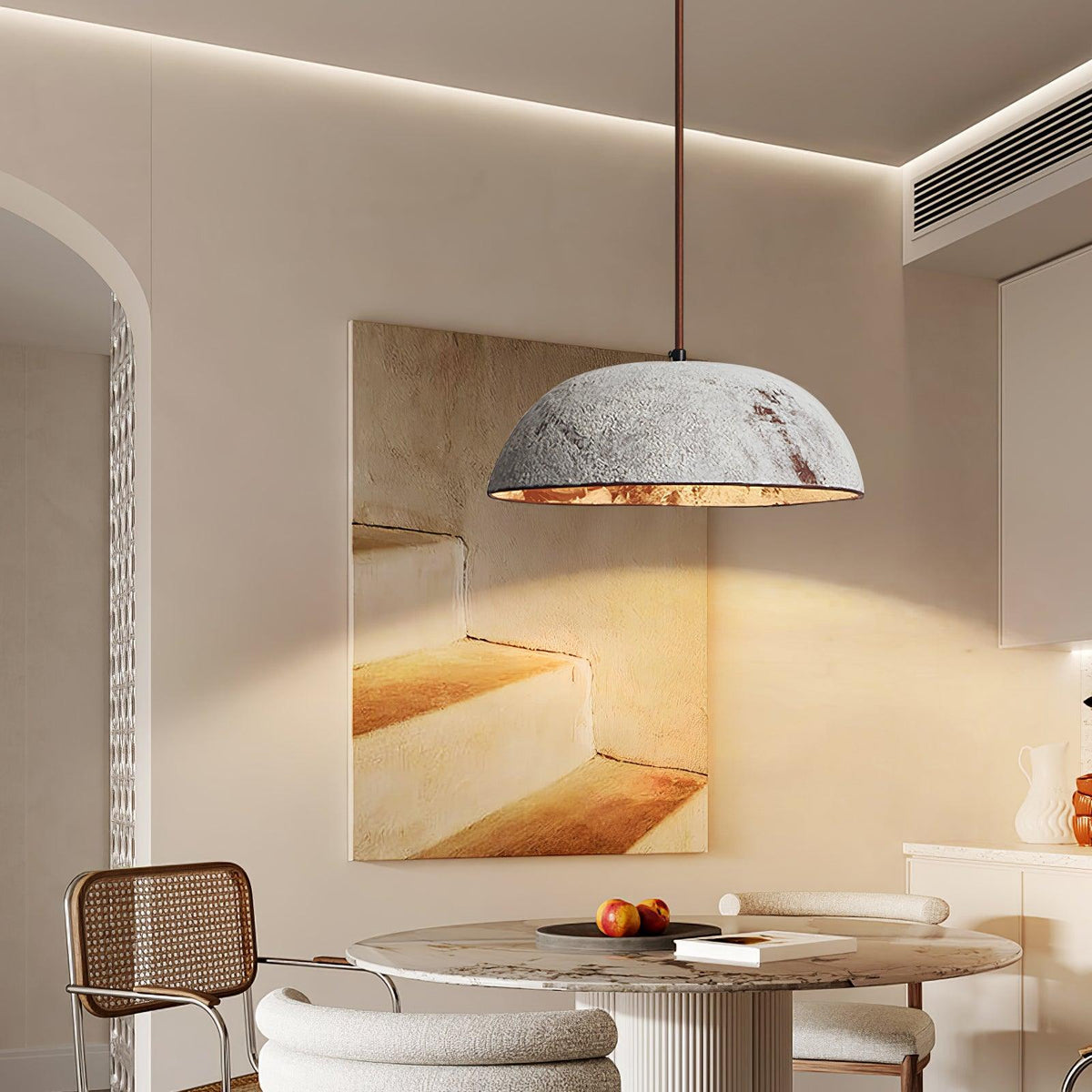 Seldeneth Ceramic Pendant Light-Moonnatur