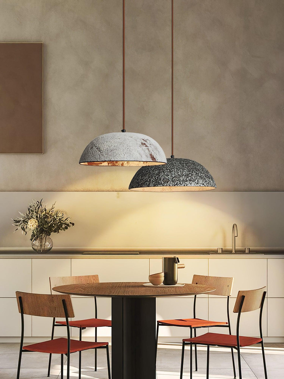 Seldeneth Ceramic Pendant Light-Moonnatur