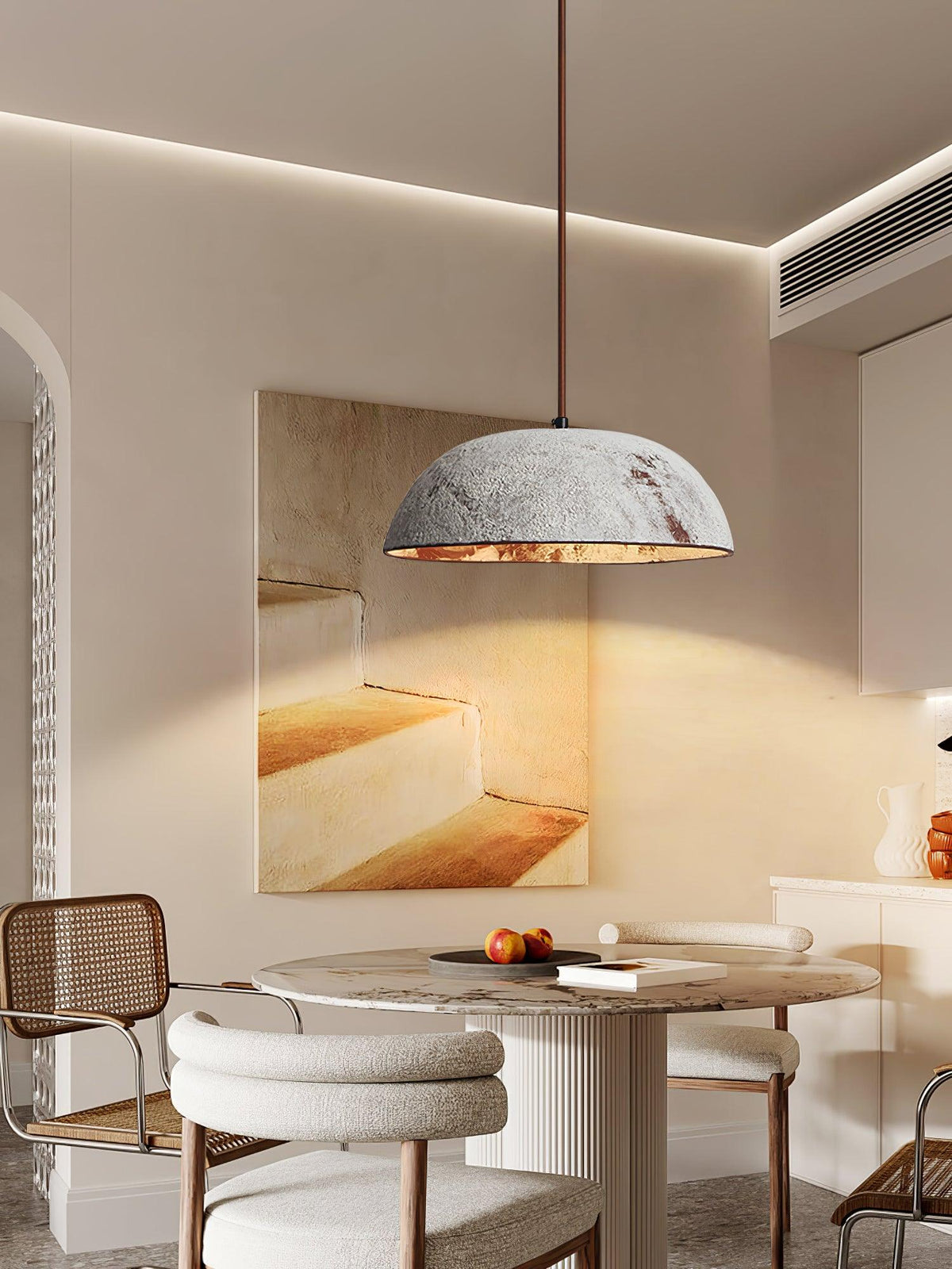 Seldeneth Ceramic Pendant Light-Moonnatur
