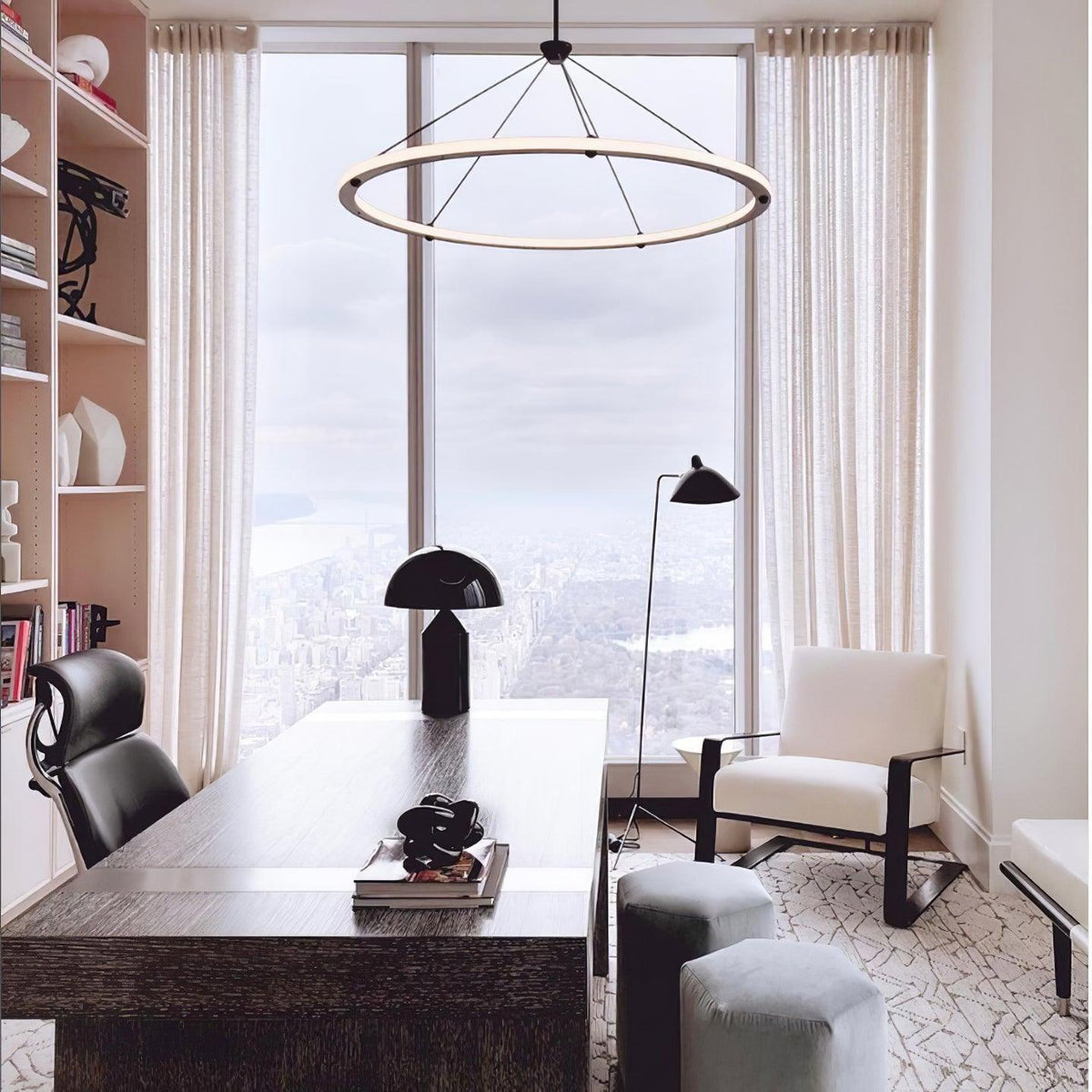 Coraia Metal Pendant Light-Moonnatur
