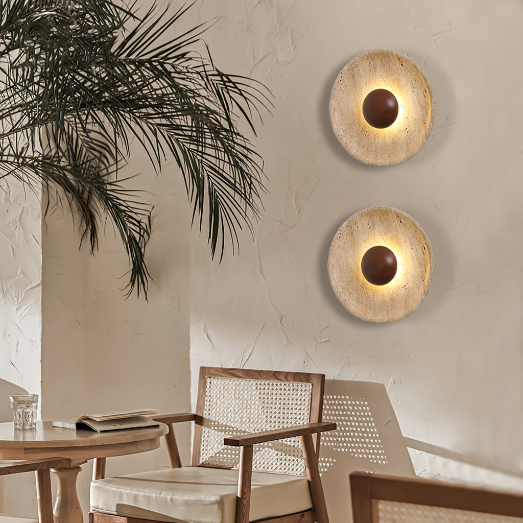 Gildenelia Stone Wall Light-Moonnatur