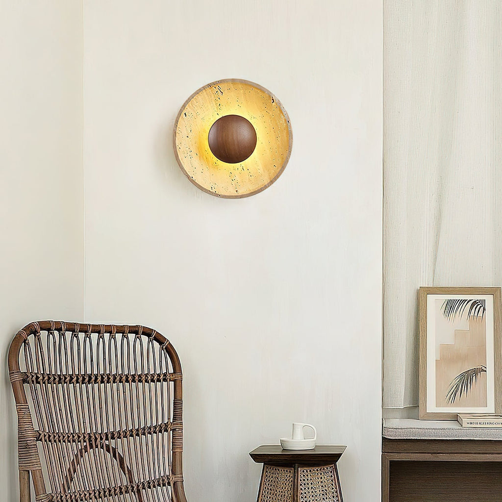Gildenelia Stone Wall Light-Moonnatur
