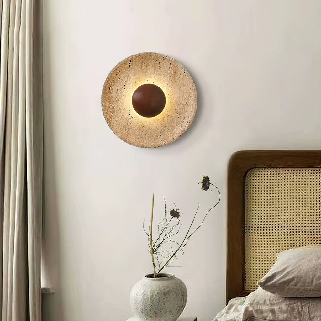 Gildenelia Stone Wall Light-Moonnatur