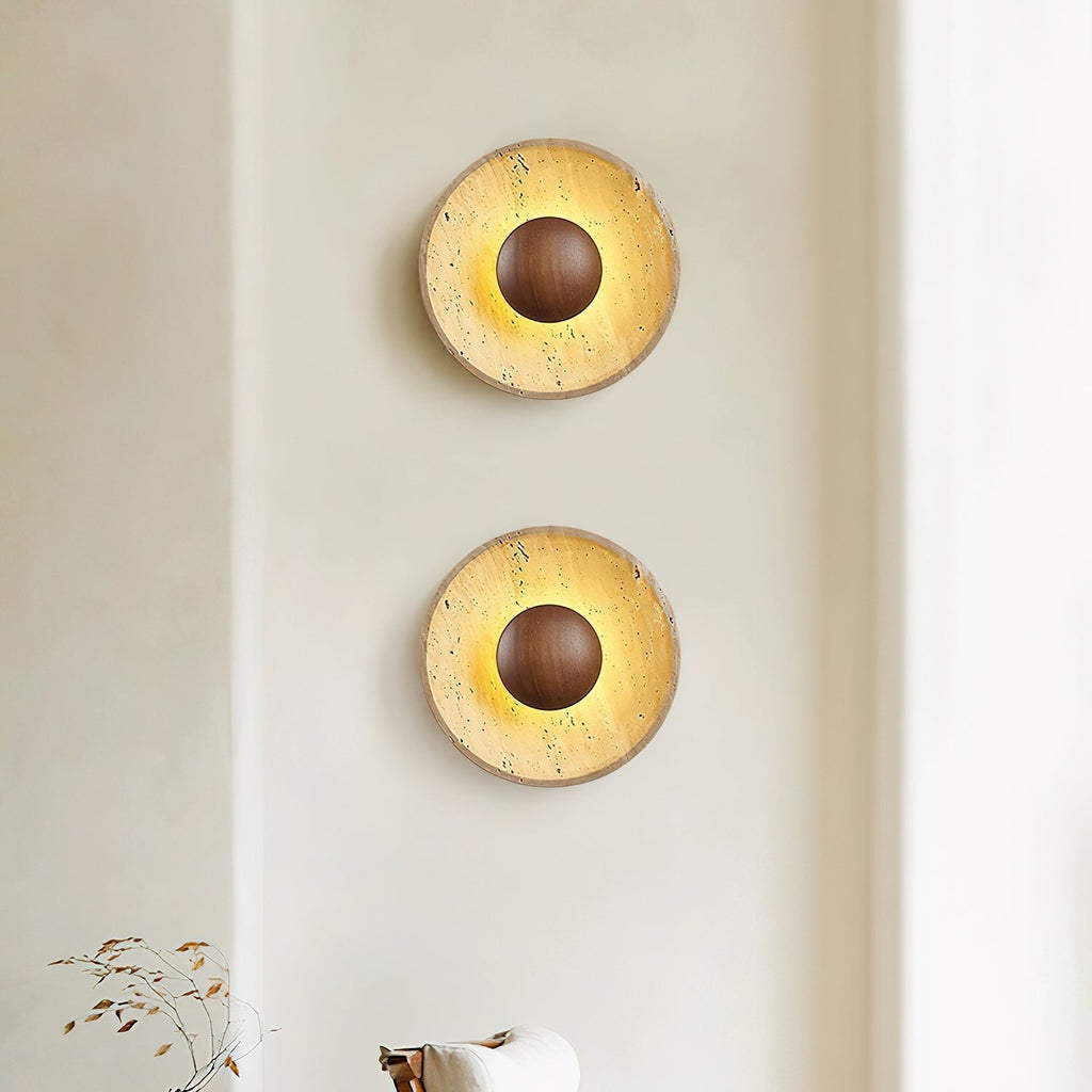 Gildenelia Stone Wall Light-Moonnatur