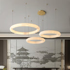 Lorrenden Alabaster Pendant Light-Moonnatur