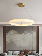 Lorrenden Alabaster Pendant Light-Moonnatur
