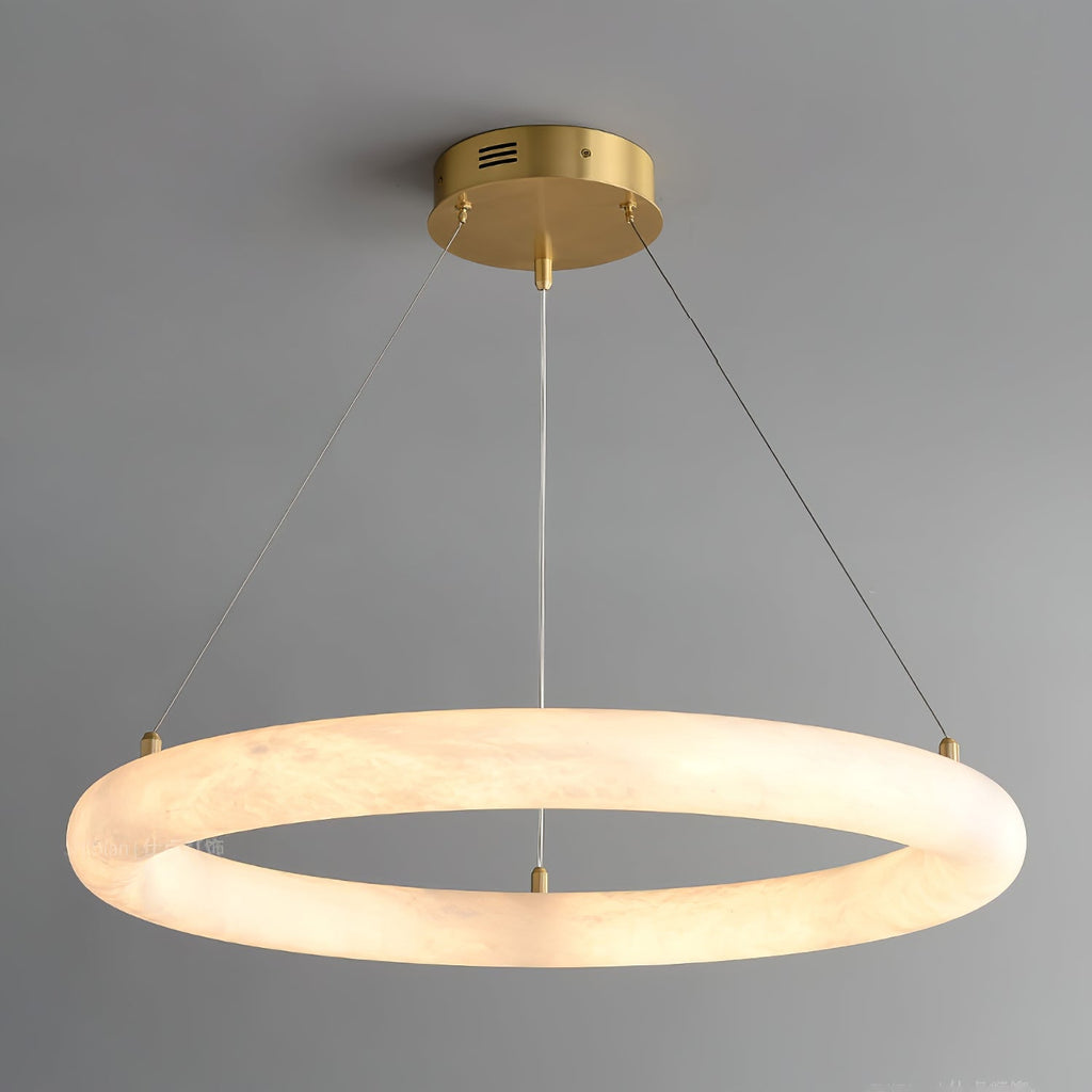 Lorrenden Alabaster Pendant Light-Moonnatur