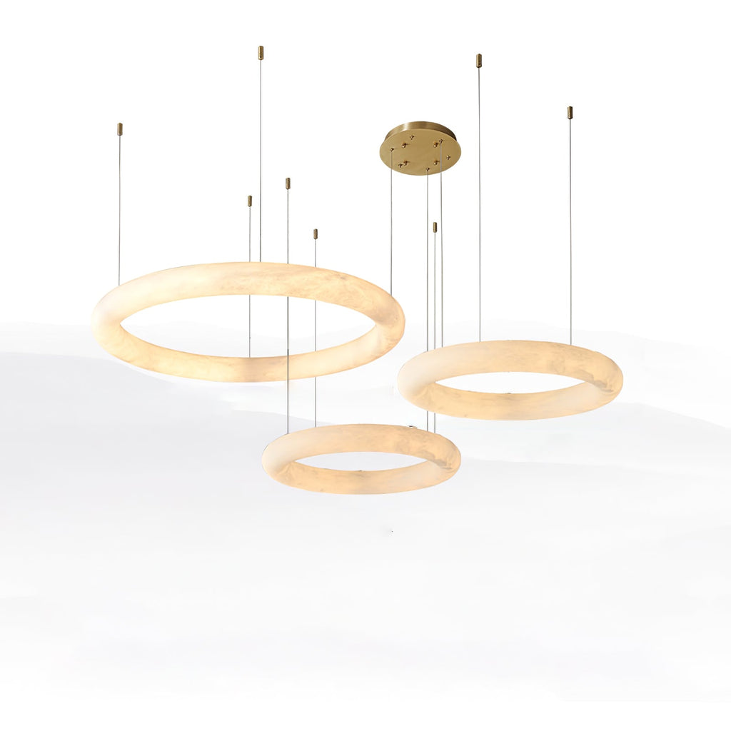 Lorrenden Alabaster Pendant Light-Moonnatur