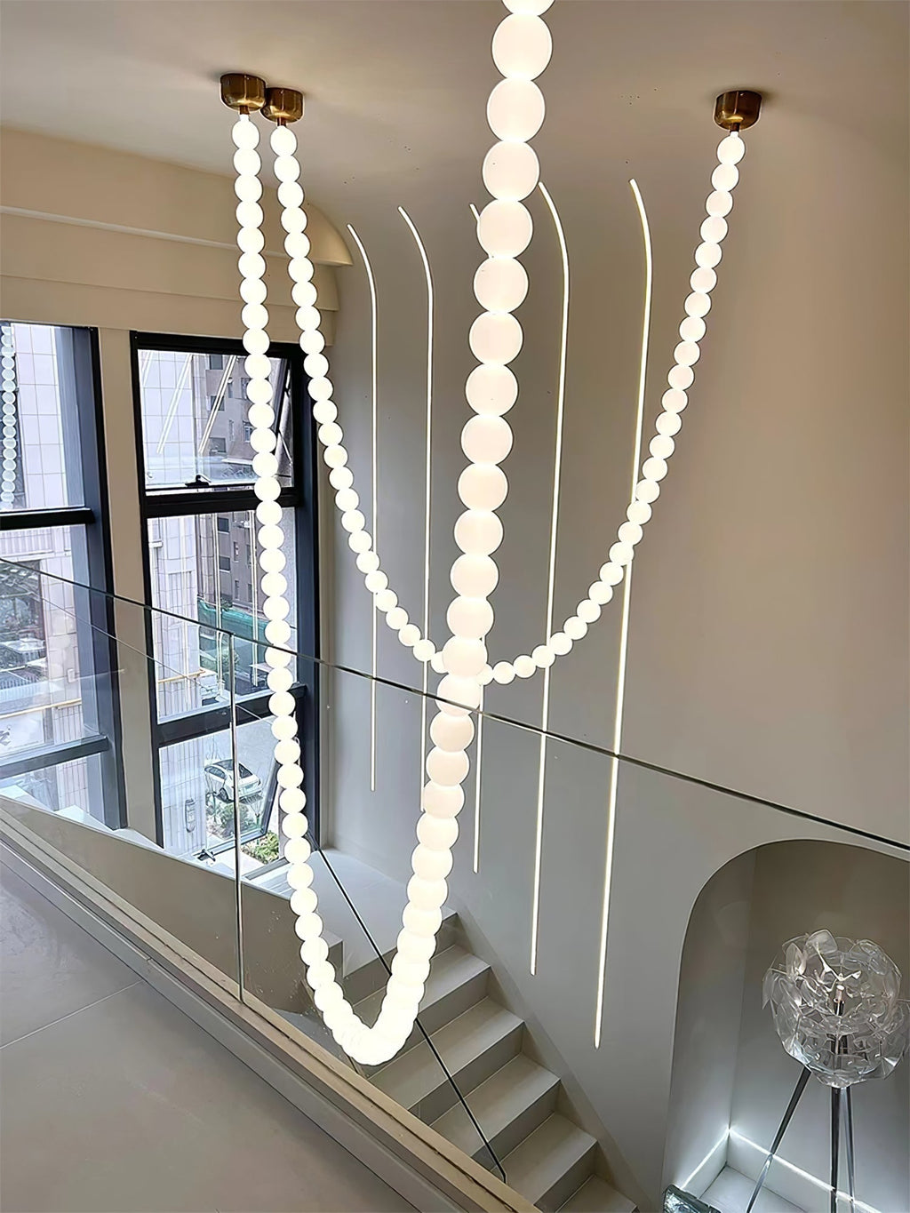 Zarenwyn Acrylic Chandelier-Moonnatur