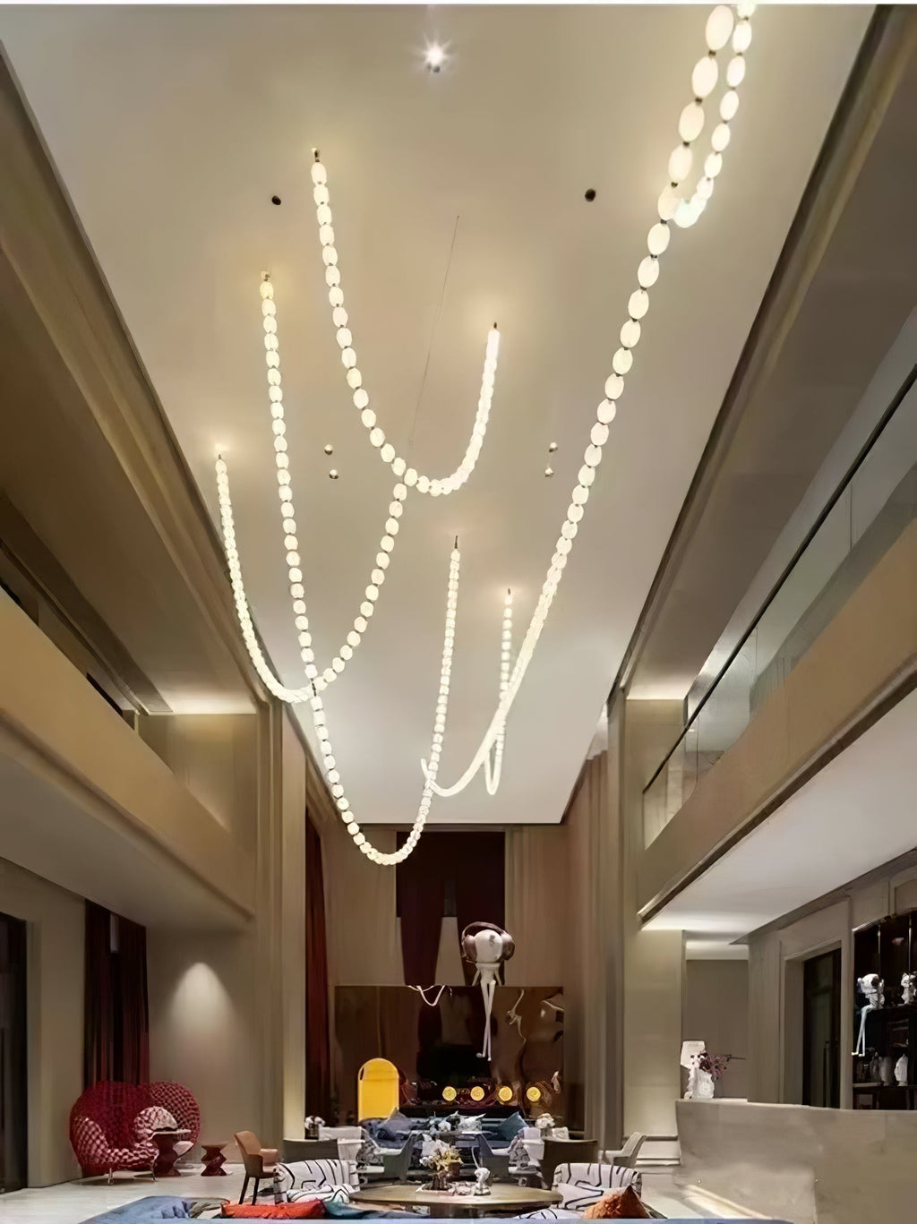 Gildenora Acrylic Chandelier-Moonnatur
