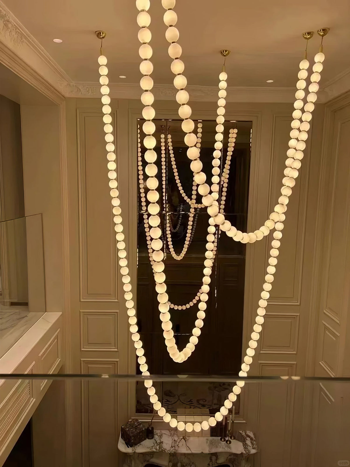 Gildenora Acrylic Chandelier-Moonnatur