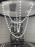 Zarenwyn Acrylic Chandelier-Moonnatur