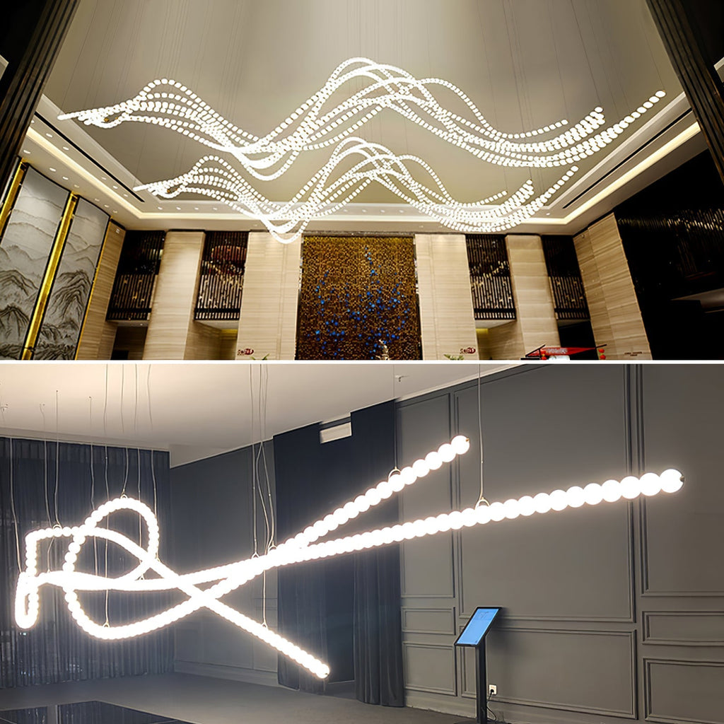 Zarenwyn Acrylic Chandelier-Moonnatur