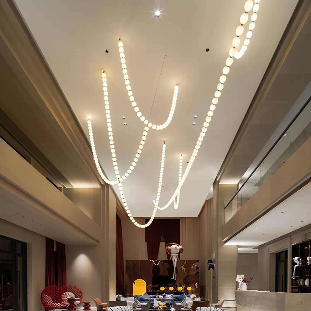 Gildenora Acrylic Chandelier-Moonnatur