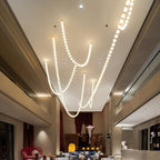 Gildenora Acrylic Chandelier-Moonnatur