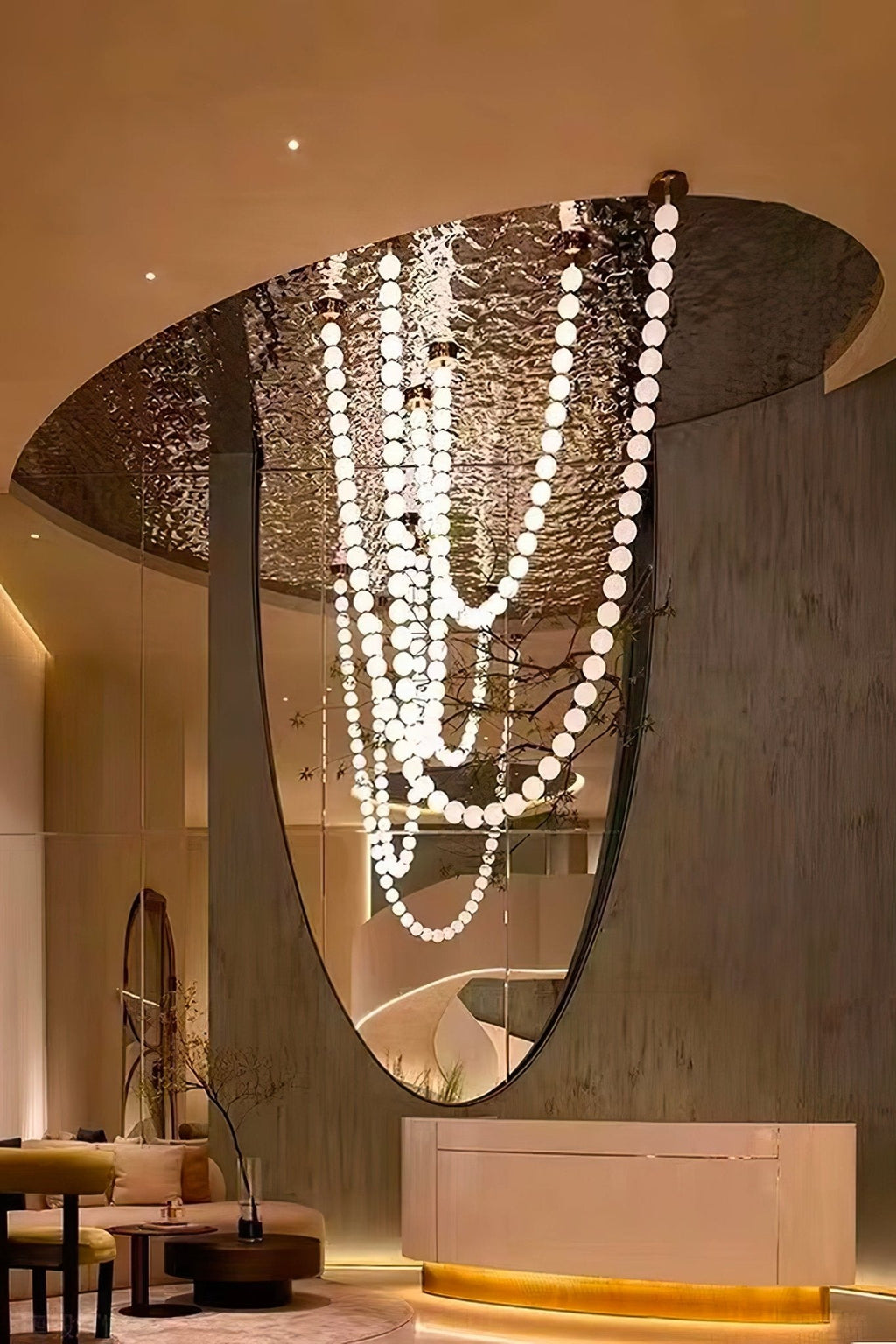 Zarenwyn Acrylic Chandelier-Moonnatur