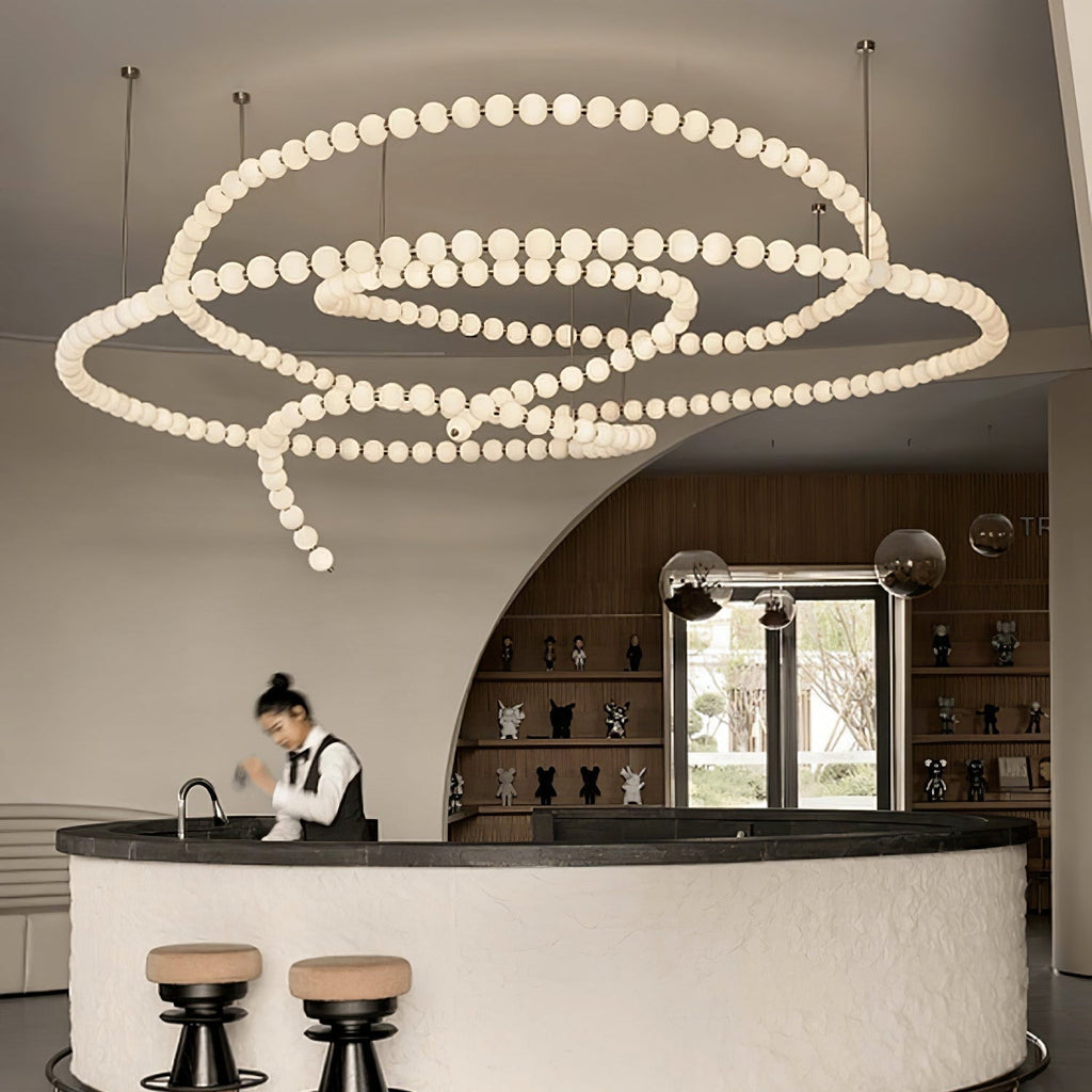 Gildenora Acrylic Chandelier-Moonnatur