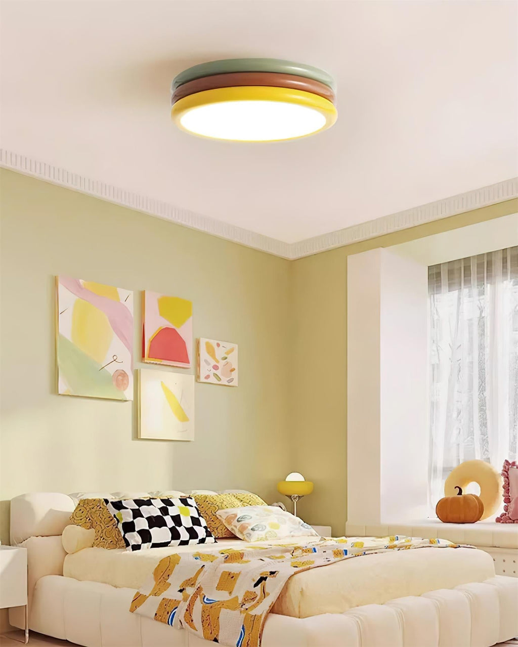 Ivrenfield Metal Ceiling Light-Moonnatur