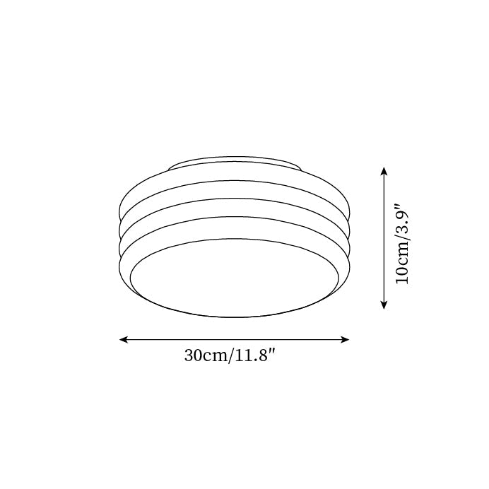 Ivrenfield Metal Ceiling Light-Moonnatur