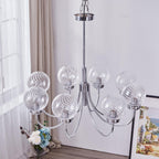 Ardenella Glass Chandelier-Moonnatur