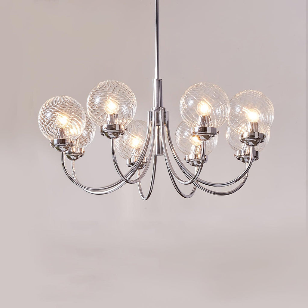 Ardenella Glass Chandelier-Moonnatur