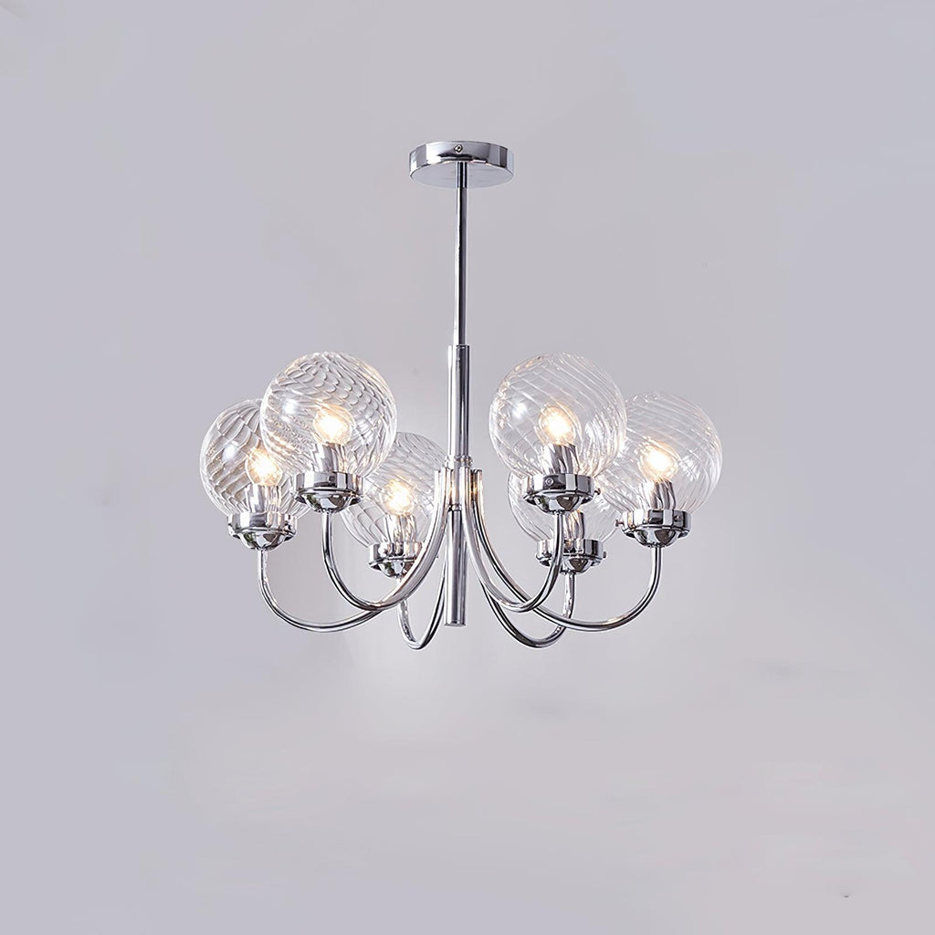 Ardenella Glass Chandelier-Moonnatur
