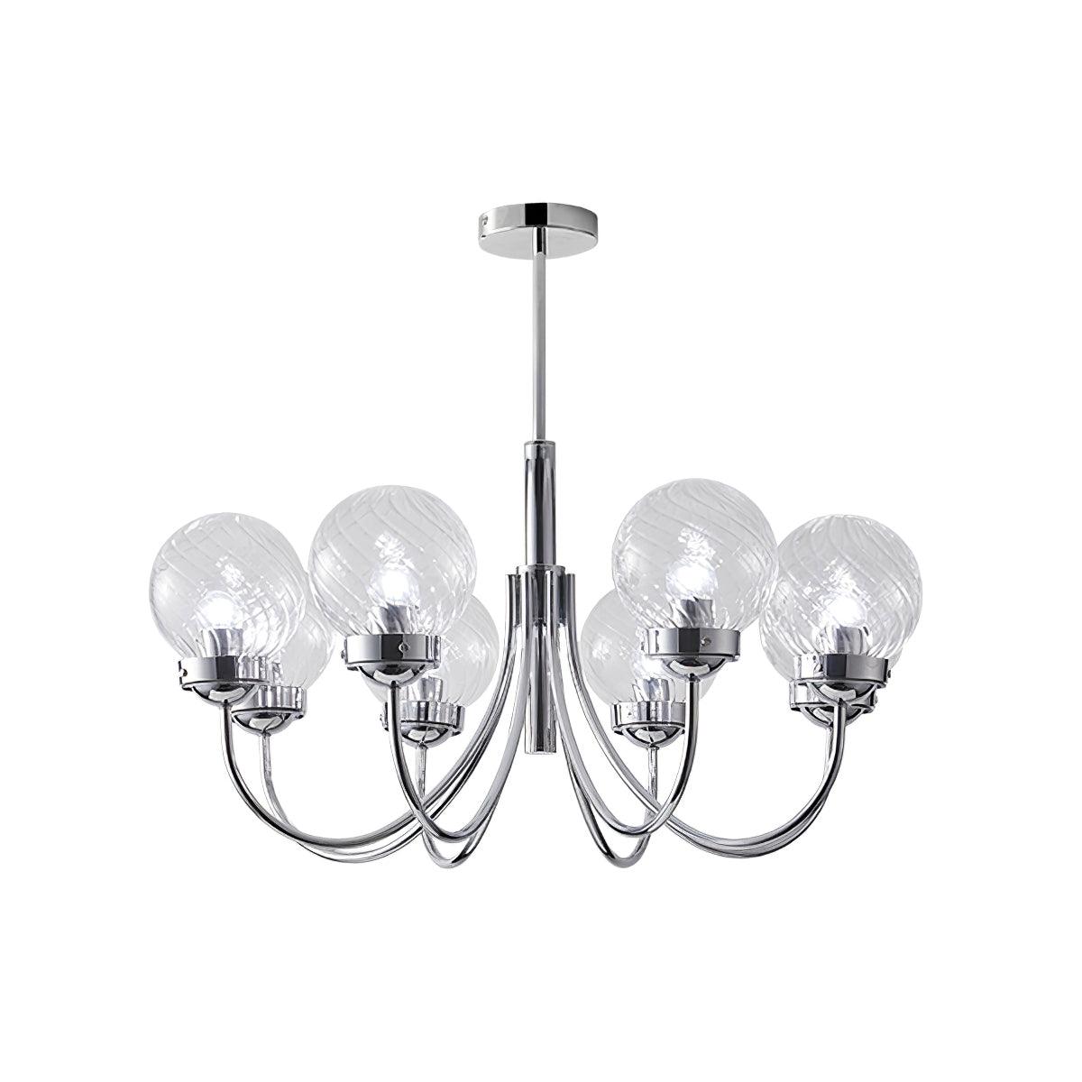 Ardenella Glass Chandelier-Moonnatur