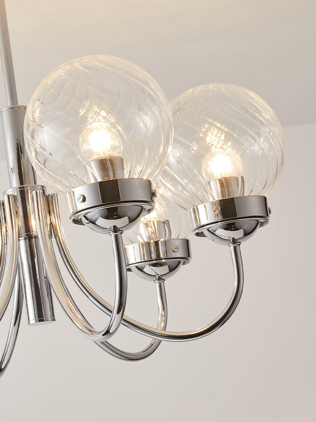 Ardenella Glass Chandelier-Moonnatur