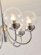 Ardenella Glass Chandelier-Moonnatur
