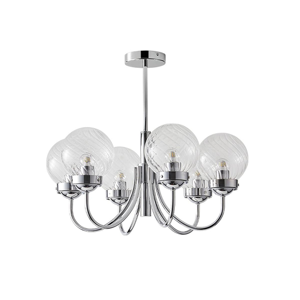 Ardenella Glass Chandelier-Moonnatur
