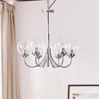 Ardenella Glass Chandelier-Moonnatur
