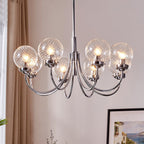 Ardenella Glass Chandelier-Moonnatur
