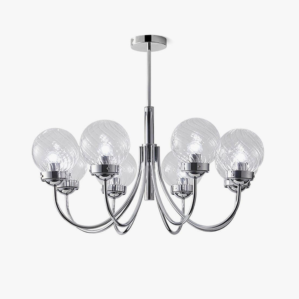 Ardenella Glass Chandelier-Moonnatur