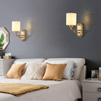 Cardelley Glass Wall Light-Moonnatur