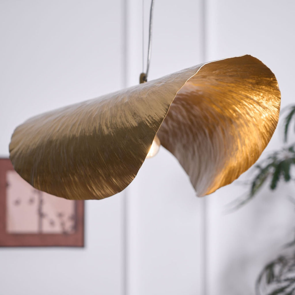 Karnelle Brass Pendant Light-Moonnatur