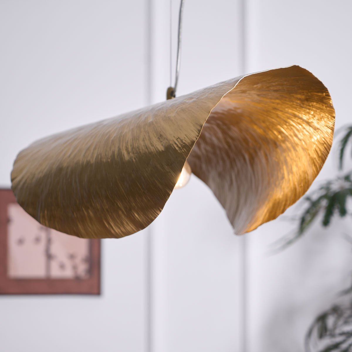 Karnelle Brass Pendant Light-Moonnatur
