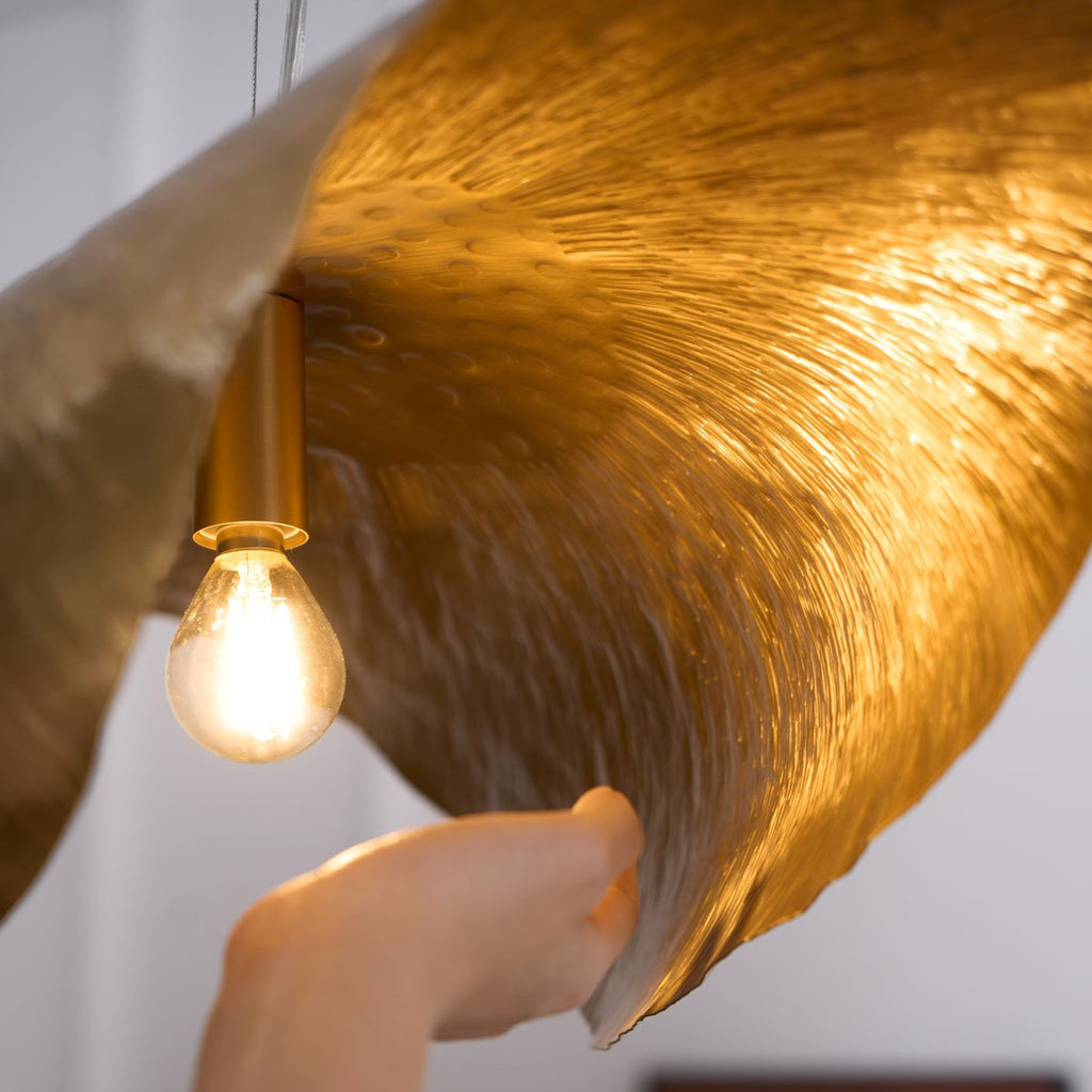 Karnelle Brass Pendant Light-Moonnatur