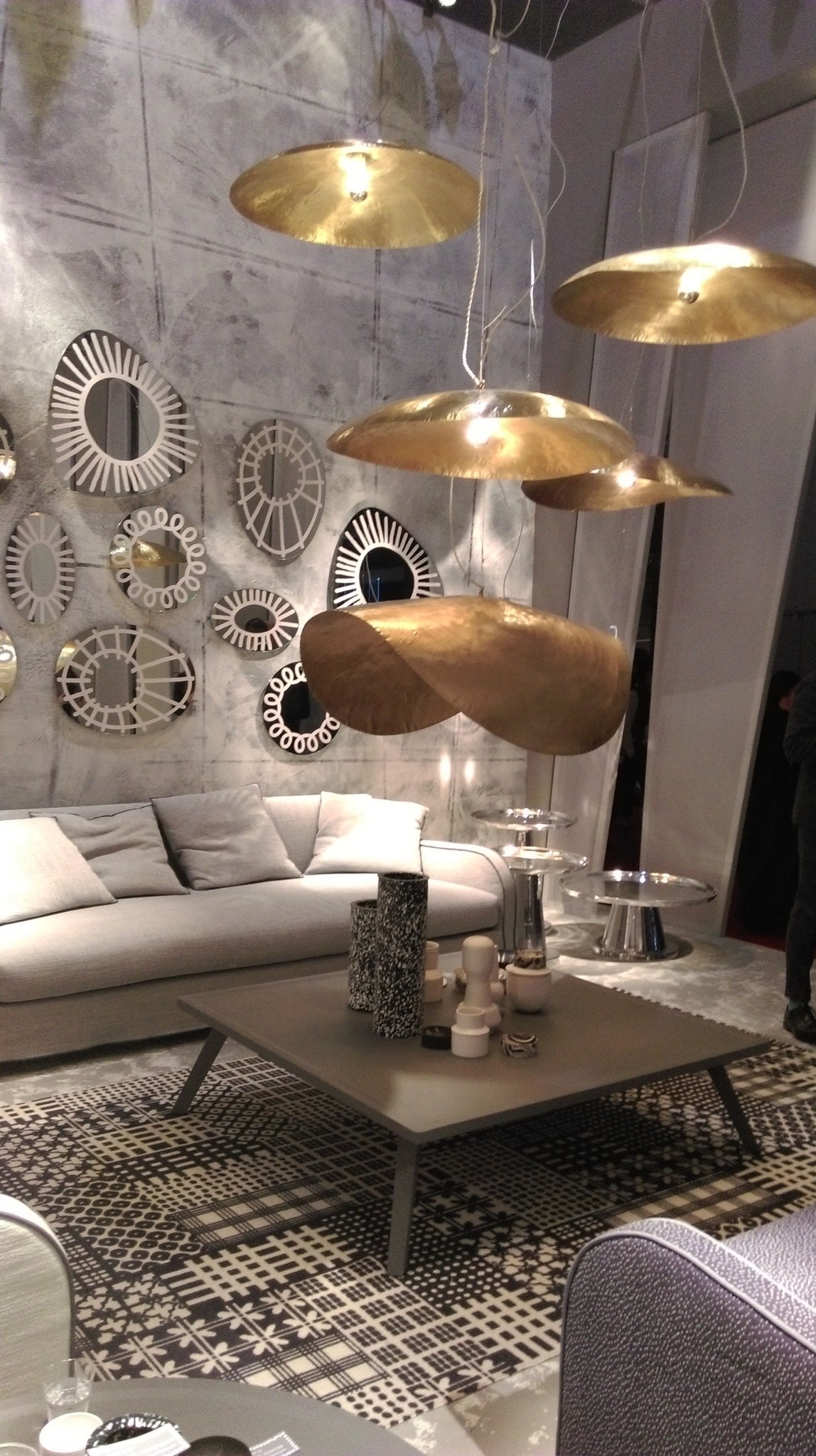 Karnelle Brass Pendant Light-Moonnatur