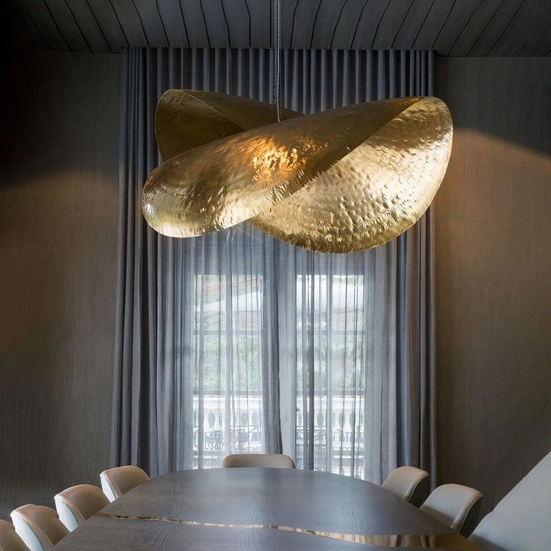 Karnelle Brass Pendant Light-Moonnatur