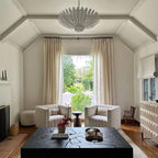 Ashenwren Metal Chandelier-Moonnatur