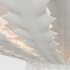 Ashenwren Metal Chandelier-Moonnatur