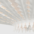 Ashenwren Metal Chandelier-Moonnatur