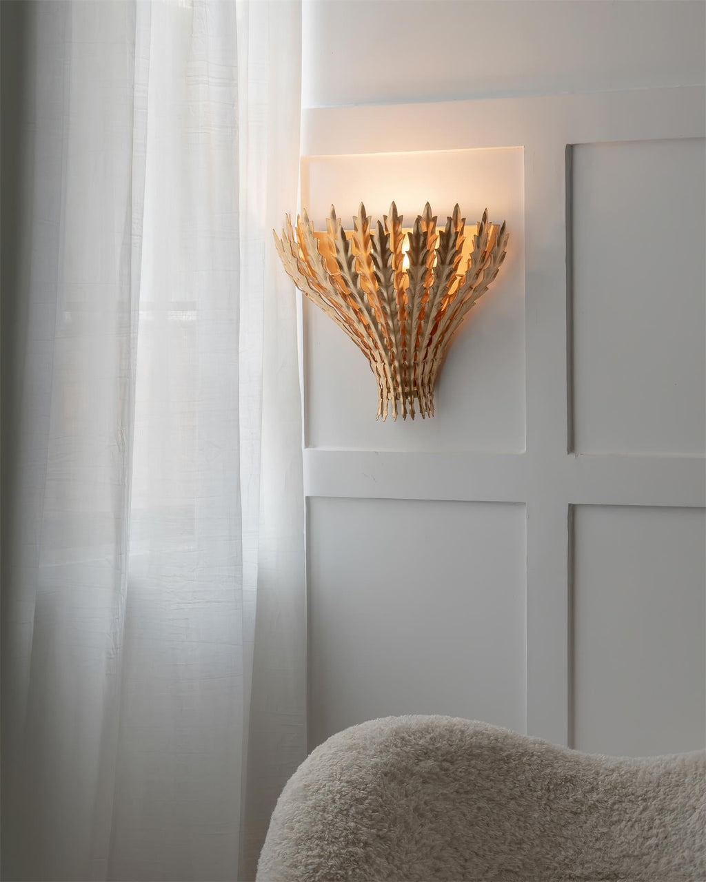 Pardenlynne Metal Wall Light-Moonnatur