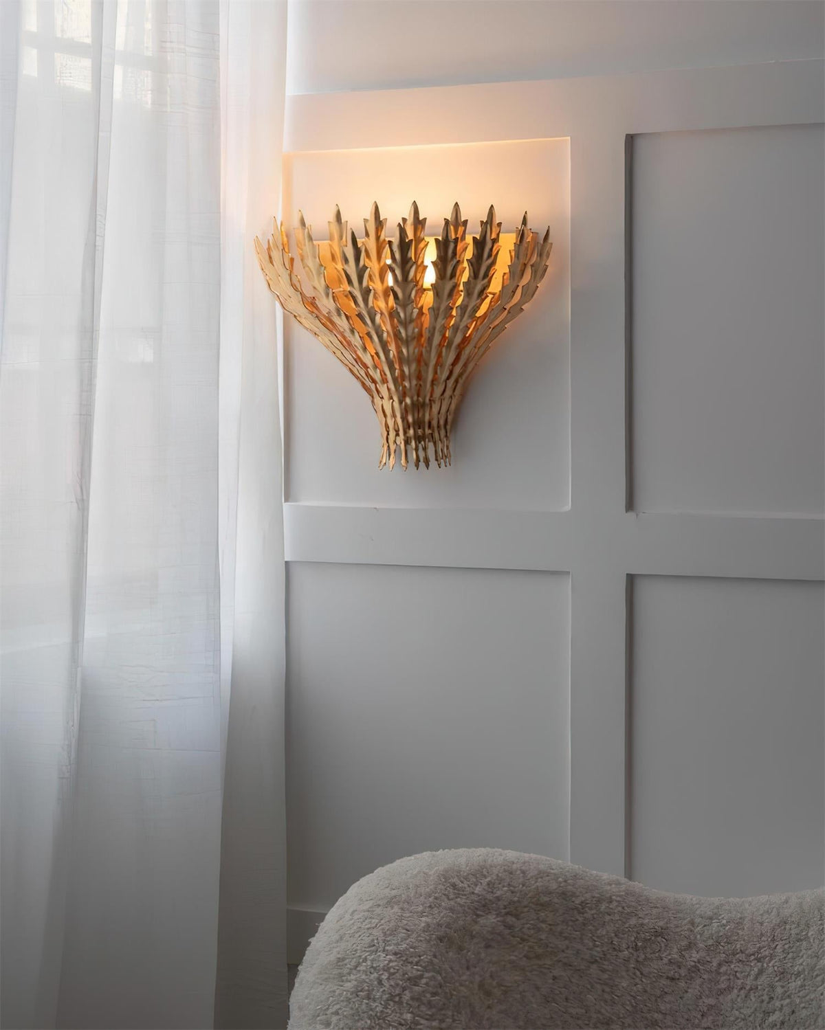 Pardenlynne Metal Wall Light-Moonnatur