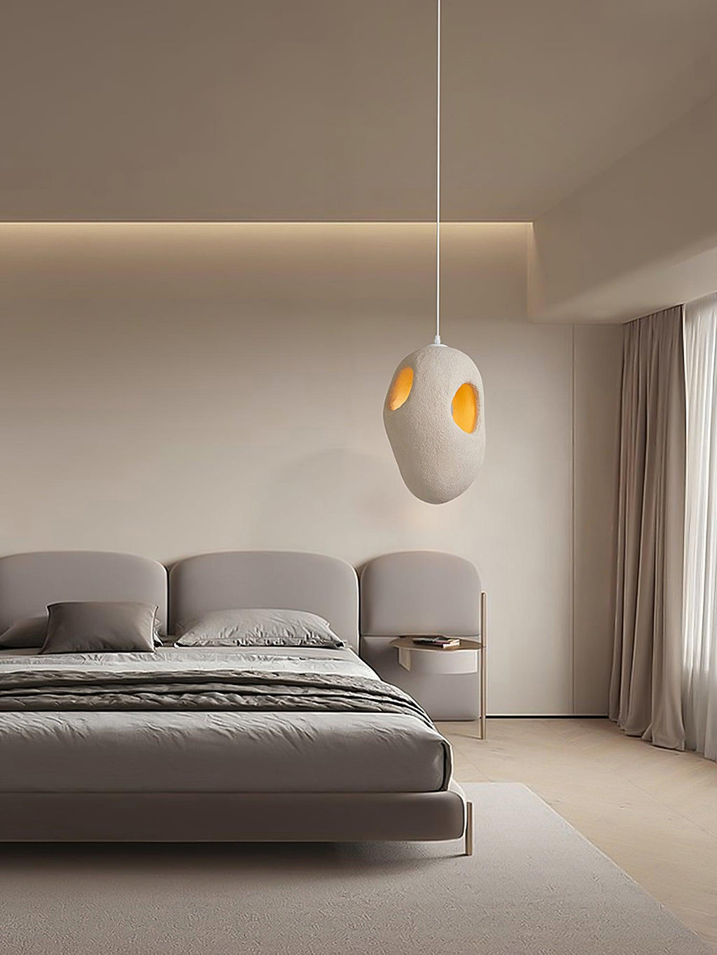 Orlenera Polystyrene Pendant Light-Moonnatur