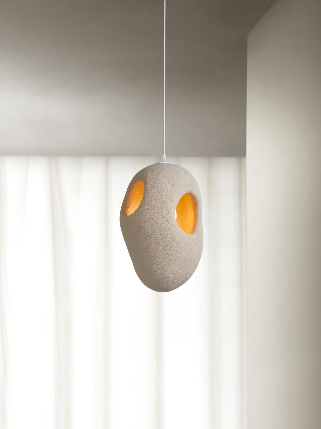 Orlenera Polystyrene Pendant Light-Moonnatur