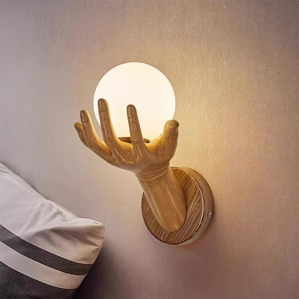 Mardenenna Polymer Wall Light-Moonnatur